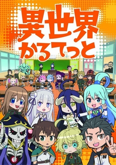 Аниме - Четвёрка попаданцев [ТВ-1] (Isekai Quartet)