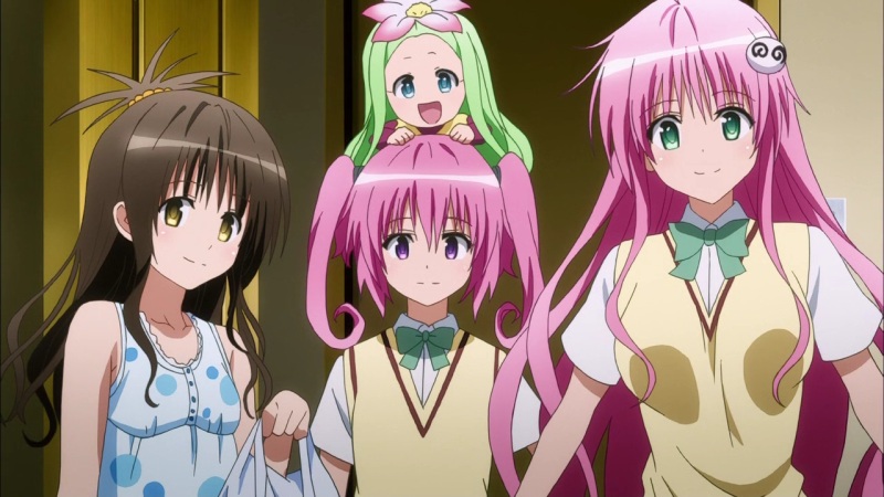To love ru anime series