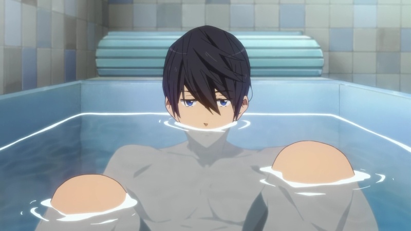 Shower makeout cute anime