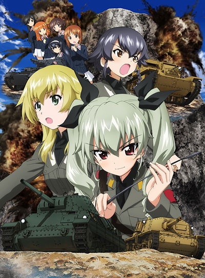 Аниме - Девушки и танки OVA (Girls und Panzer: Kore ga Hontou no Anzio-senDesu!)