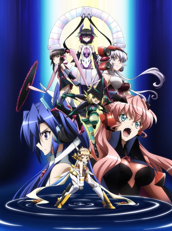Симфогир: Песнь Боевых Принцесс / Senki Zesshou Symphogear GX [2015]