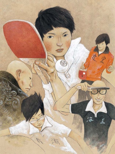 постер аниме Пинг-понг
