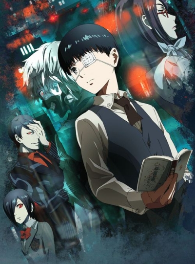 смотреть Токийский Гуль / Tokyo Ghoul 1,2 сезон с русской озвучкой, все серии, скачать Токийский Гуль / Tokyo Ghoul 1,2 сезон