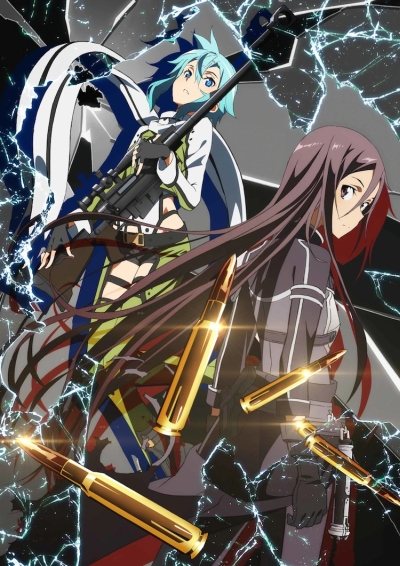 смотреть Sword Art Online TV-2 GunGale Online с русской озвучкой, все серии, скачать Sword Art Online TV-2 GunGale Online