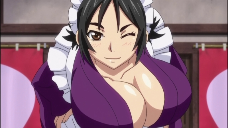 Big breasted women in anime