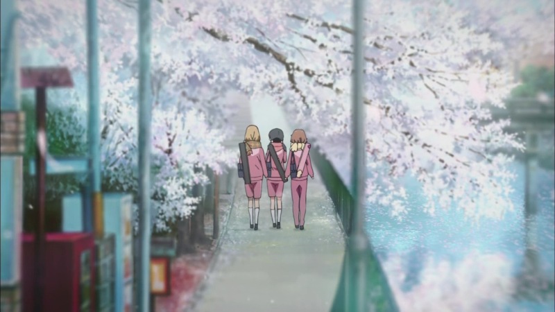Anime walking gif