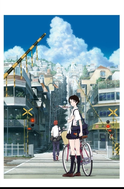 постер аниме Девочка, покорившая время