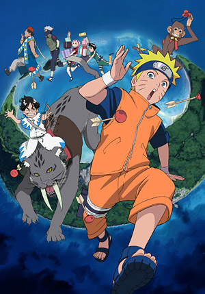 Наруто (фильм третий) / Naruto Movie 3: Large Interest Stirred Up! Cresent Moon Island's Animal Rebellion (2007)