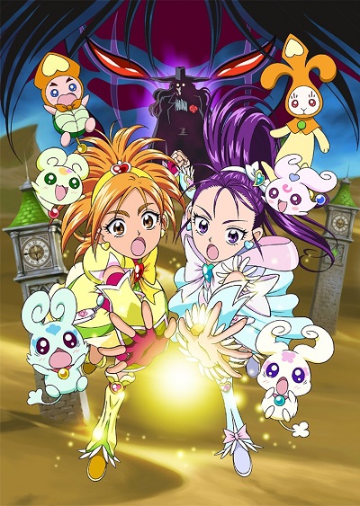 постер аниме Eiga Futari wa Precure Splash Star: Tick Tack Kiki Ippatsu!