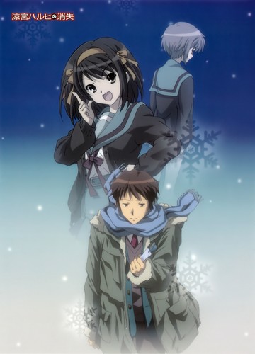    / Suzumiya Haruhi no Shoushitsu / The Vanishment of Haruhi Suzumiya / The Disappearance of Haruhi Suzumiya [ ][Movie][2010 ., , , , HDRip][AniMedia]