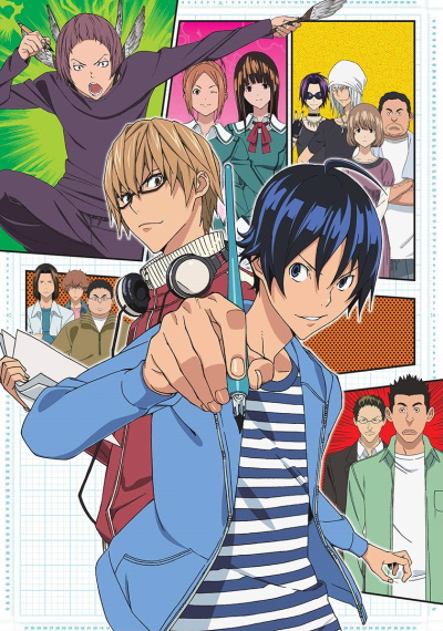 смотреть Бакуман [ТВ-1] / Bakuman [TV-1] с русской озвучкой, все серии, скачать Бакуман [ТВ-1] / Bakuman [TV-1]