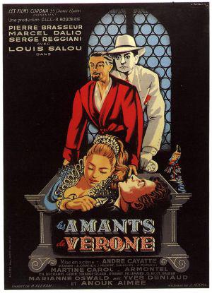 Веронские любовники (1949, постер фильма)
