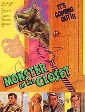 Монстр из шкафа (1986, постер фильма)