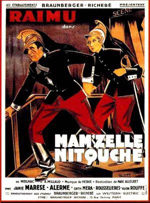 Мадемуазель Нитуш (1931, постер фильма)