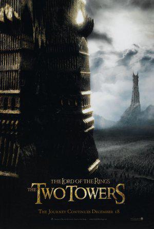 Властелин колец: Две крепости (2002, постер фильма)