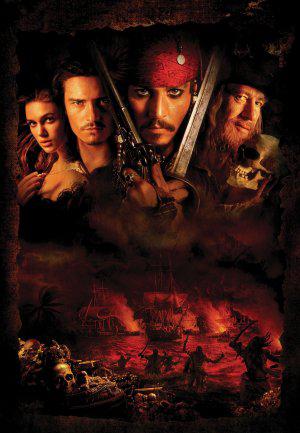 Пираты Карибского моря (2003, постер фильма)