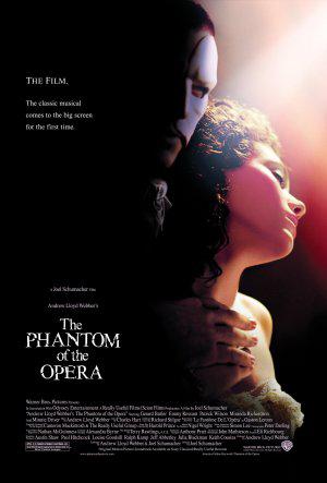 Призрак оперы (2004, постер фильма)