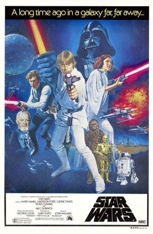 Звёздные войны IV: Новая надежда (1977, постер фильма)