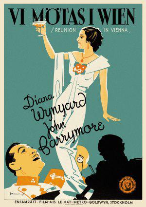 Воссоединение в Вене (1933, постер фильма)