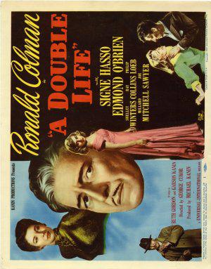 Двойная жизнь (1947, постер фильма)