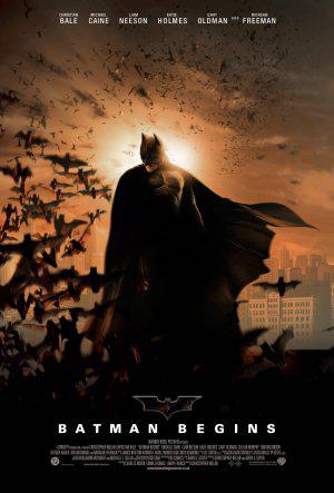 Бэтмэн: Начало (2005, постер фильма)