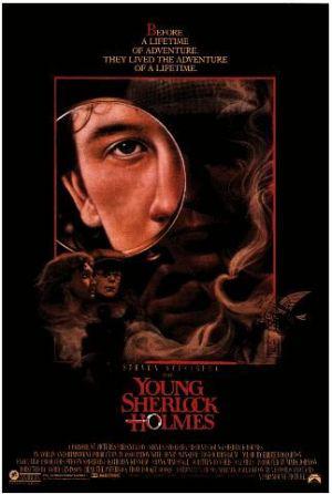 Молодой Шерлок Холмс (1985, постер фильма)