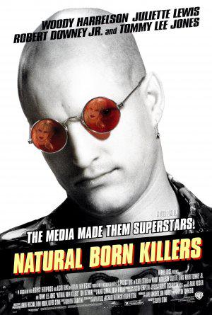 Прирожденные убийцы (1994, постер фильма)