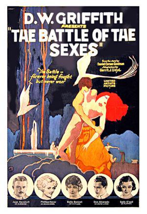 Битва полов (1928, постер фильма)