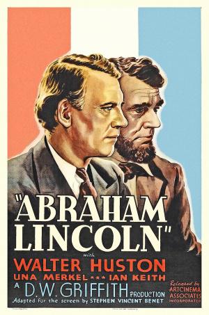 Авраам Линкольн (1930, постер фильма)