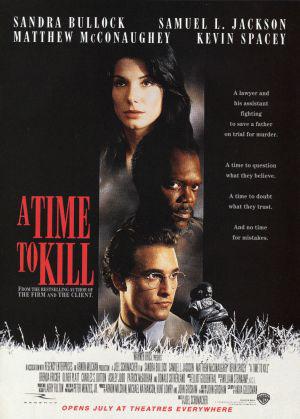 Время убивать (1996, постер фильма)