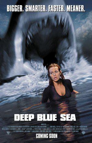 Глубокое синее море (1999, постер фильма)