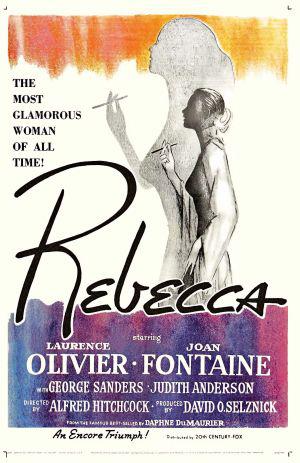 Ребекка (1940, постер фильма)