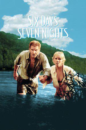 Шесть дней, семь ночей (1998, постер фильма)