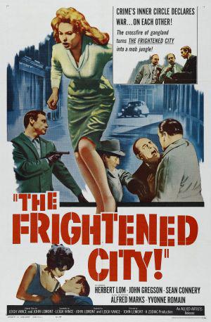 Испуганный город (1962, постер фильма)