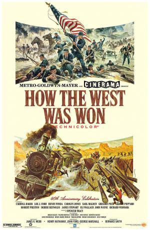 Как был завоеван Запад (1962, постер фильма)
