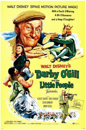 Дарби О'Гилл и маленький народец (1959, постер фильма)
