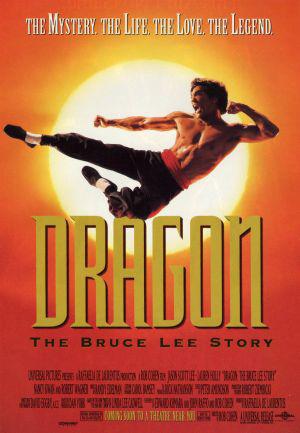 Дракон: История Брюса Ли (1993, постер фильма)