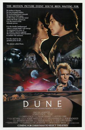Дюна (1984, постер фильма)