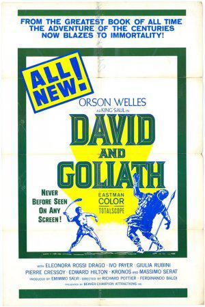 Давид и Голиаф (1960, постер фильма)