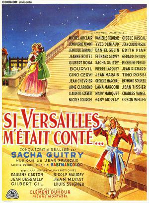 Тайны Версаля (1954, постер фильма)