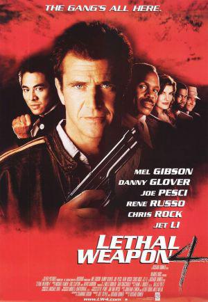 Смертельное оружие 4 (1998, постер фильма)