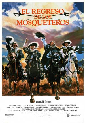 Возвращение мушкетеров (1989, постер фильма)