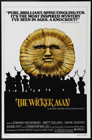 Плетёный человек (1973, постер фильма)