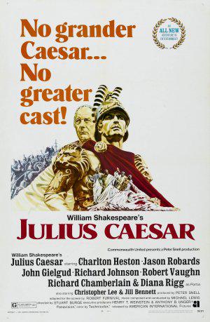 Юлий Цезарь (1970, постер фильма)
