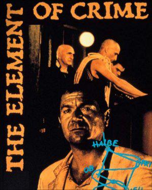 Элемент преступления (1984, постер фильма)