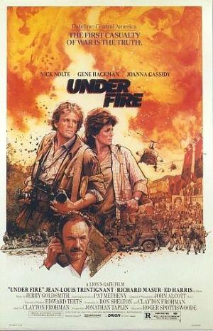 Под огнём (1983, постер фильма)