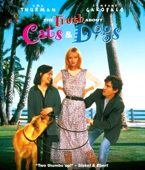 Правда о кошках и собаках (1996, постер фильма)