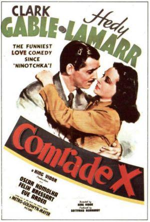 Товарищ Икс (1940, постер фильма)