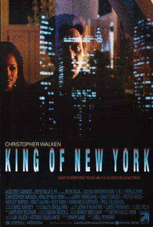 Король Нью-Йорка (1990, постер фильма)