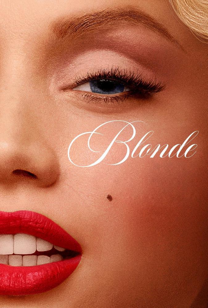 Блондинка (2022, постер фильма)